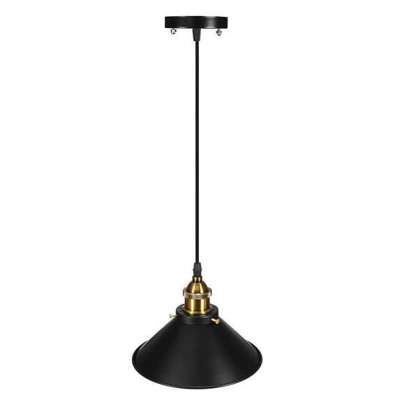Fixture Ceiling Lamp Retro Industrial Iron Pendant