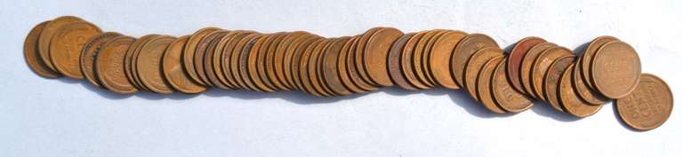 1920 1923 &1926 Lincoln Cent Rolls