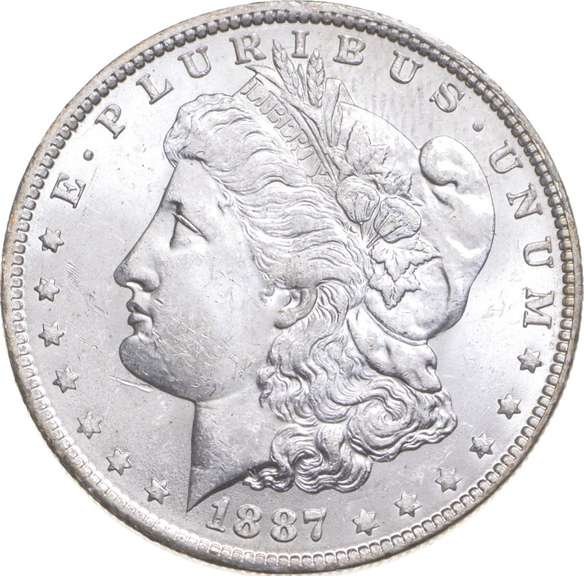 1887-O Morgan Silver Dollar