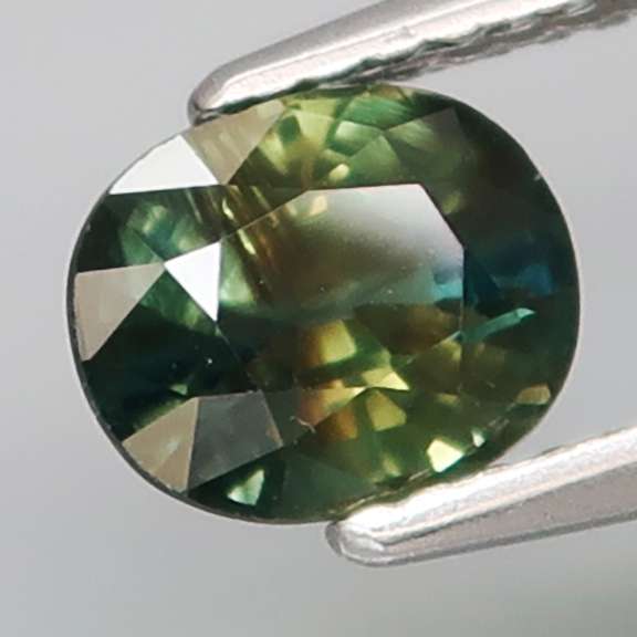 Unheated! Australian! 1.52ct multi colored Sapphire