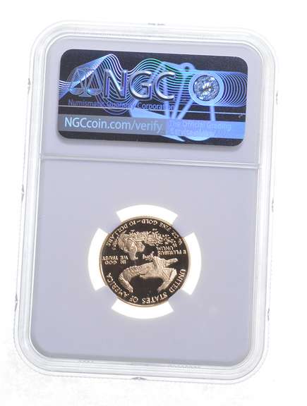 PF70 UCAM 1990-P $10 American Gold Eagle - Graded NGC