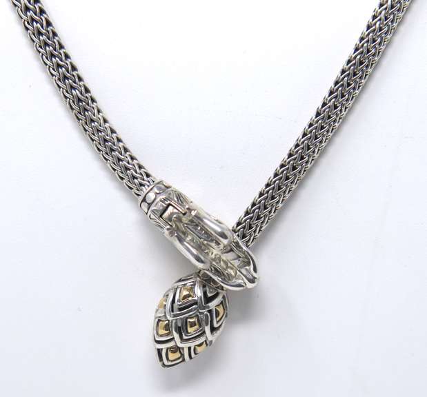 John Hardy Legend Naga Lariat Necklace