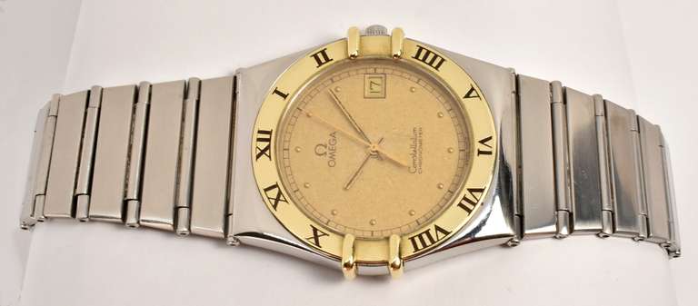 Coveted Omega Constellation Watch in SS & YG