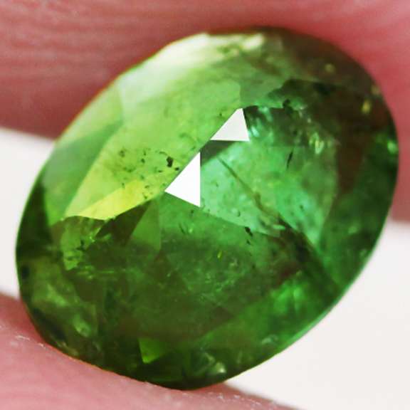 Top 1.52ct natural apple green Tourmaline