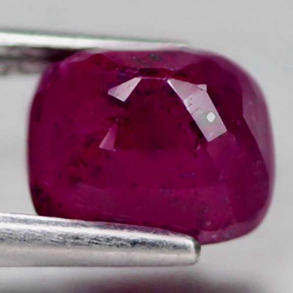 Stunning violet red 2.88ct unheated Ruby