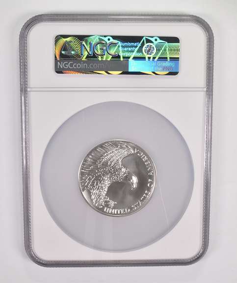 SP70 2019-P American Liberty Series 2.5 Oz .999 Fine Silver Medal NGC
