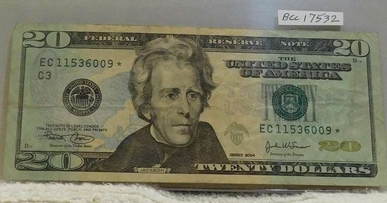 2004 Star Note $20 FRN