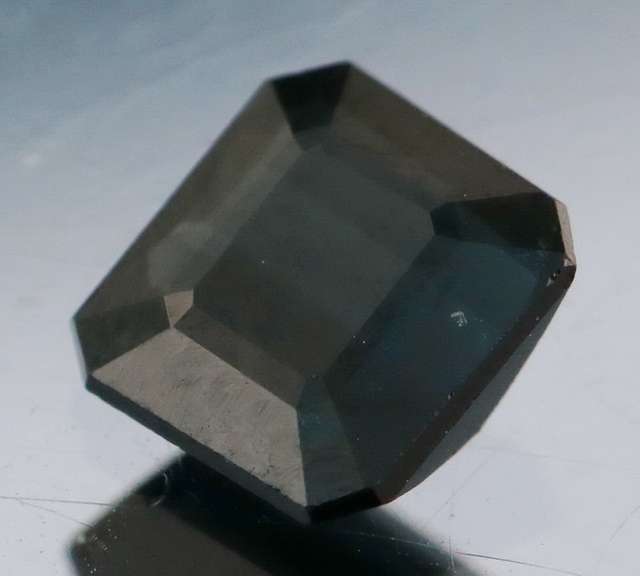 Dramatic .78ct midnight green Tourmaline