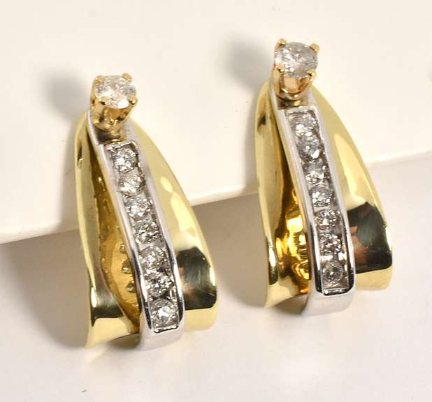 Diamond Studs with Jackets