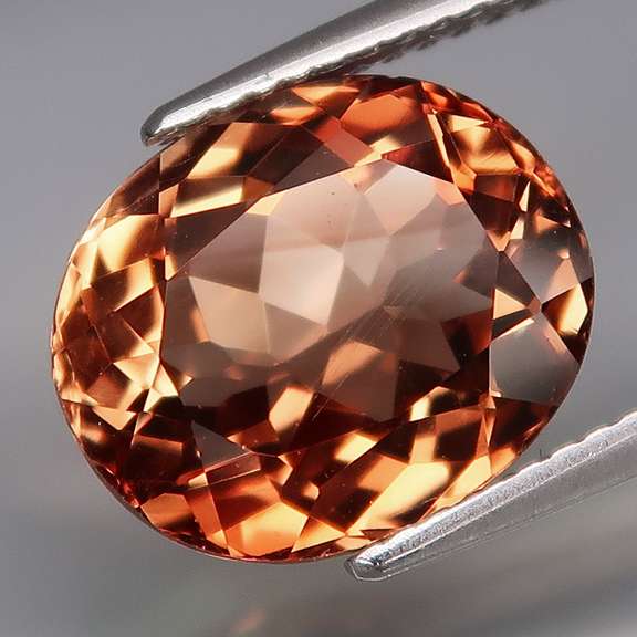 Exquisite 6.46ct whiskey color Imperial Topaz