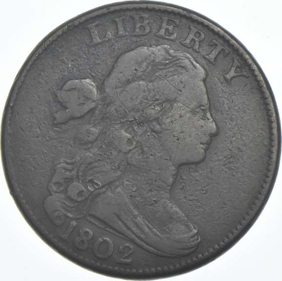 1802 Draped Bust Large Cent