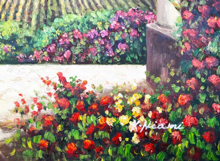BEAUTIFUL HAND PAINTED OIL PAINTING ON CANVAS