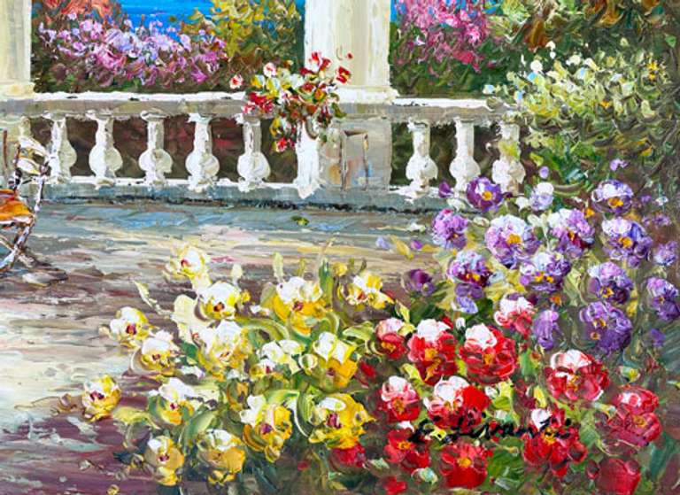 ONE OF A KIND BEAUTIFUL PAINTING ON CANVAS