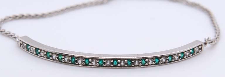 Sterling Silver Gemstone Bracelet