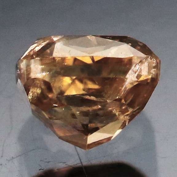 Stunning .78ct cushion cut chocolate Diamond