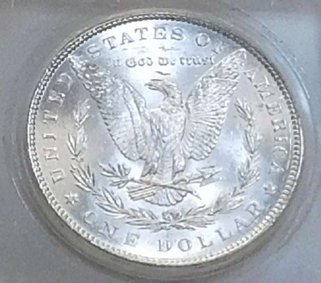 1886 Morgan Dol ICG MS-64