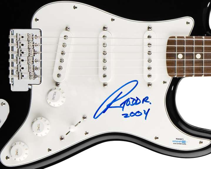 Todd Rundgren Autographed Signed Guitar ACOA