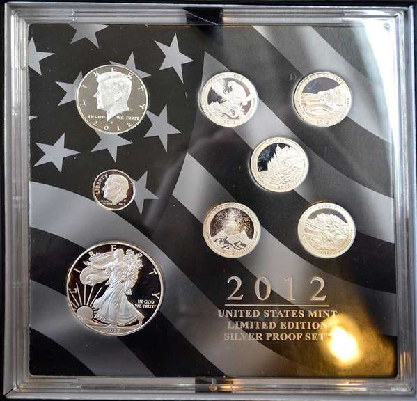 2012 United States Mint Limited Edition Silver Proof Set