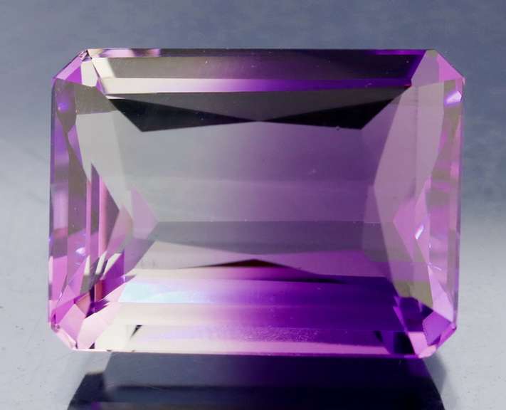 Beautiful 25.15ct top color created Ametrine