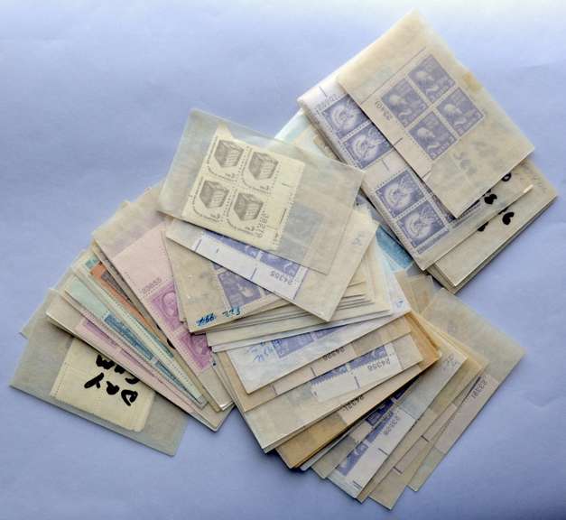 200 3 Cent Mint US Plate Blocks $24 Face Value