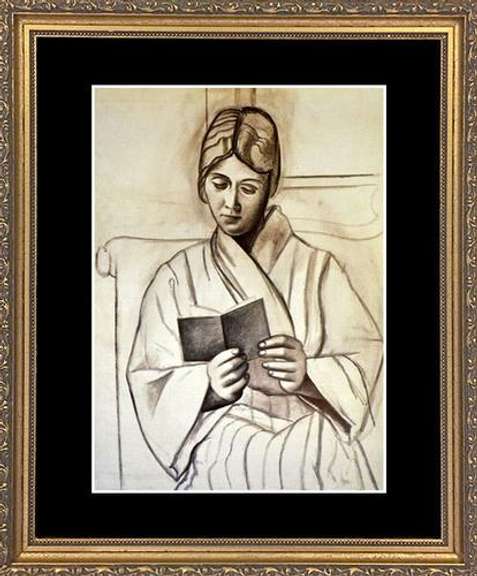 Pablo Picasso, Olga Reading