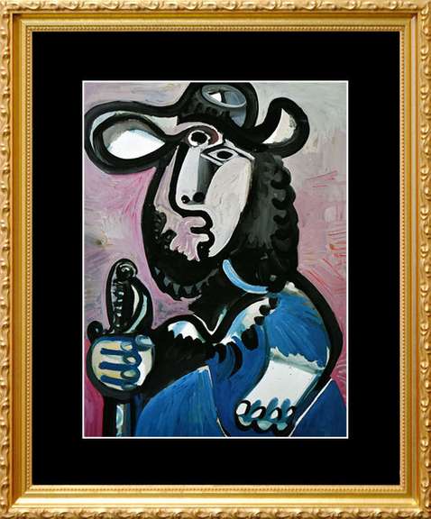 Pablo Picasso, Musketeer With Sword