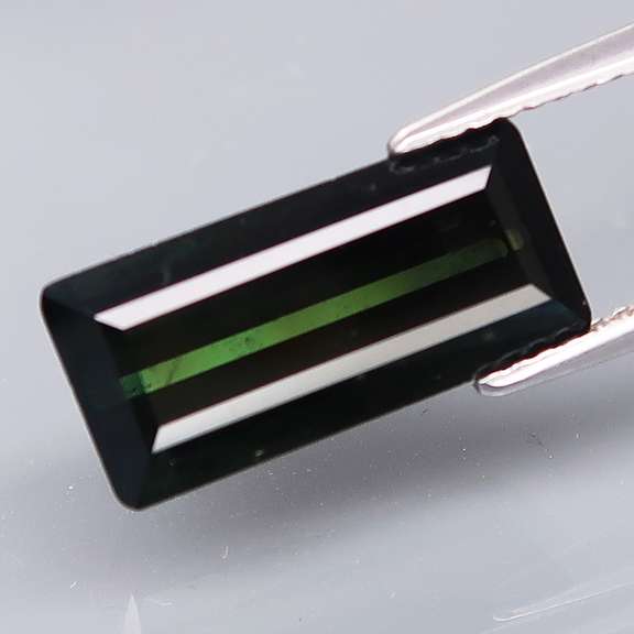 Dramatic 4.59ct midnight green Tourmaline