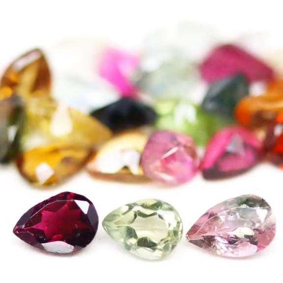 Fancy color! Untreated! 8.27ct vibrant Tourmaline set