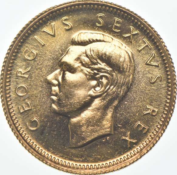 1952 South Africa 1/2 Pound Proof Coin .1177 AGW