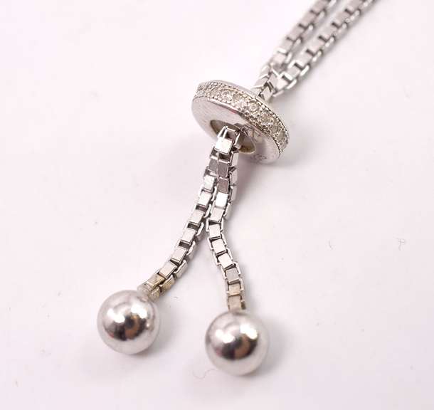 Crystal Set Bracelet in Sterling Silver