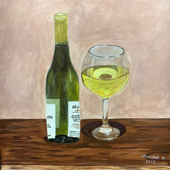 Acrylic Painting by Maedeh N