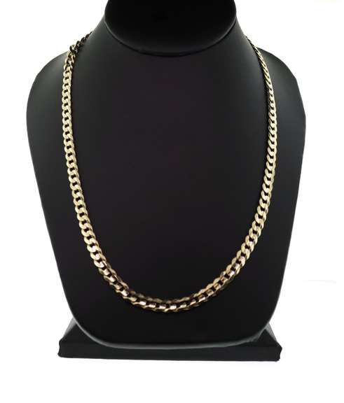 Alluring 14kt gold anchor chain link necklace