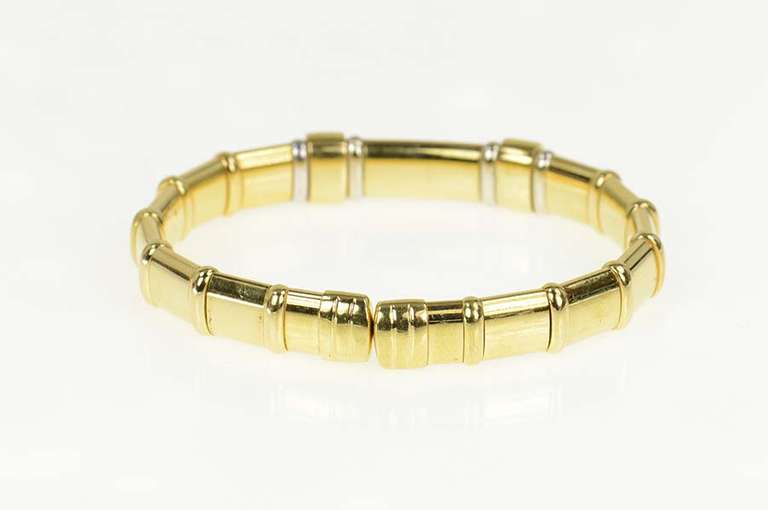 18K Yellow Gold 1.36 Ctw Roberto Demeglio Ruby Diamond Bracelet