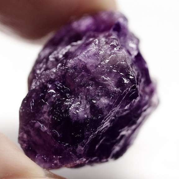 Large 30.58ct untreated uncut Amethyst