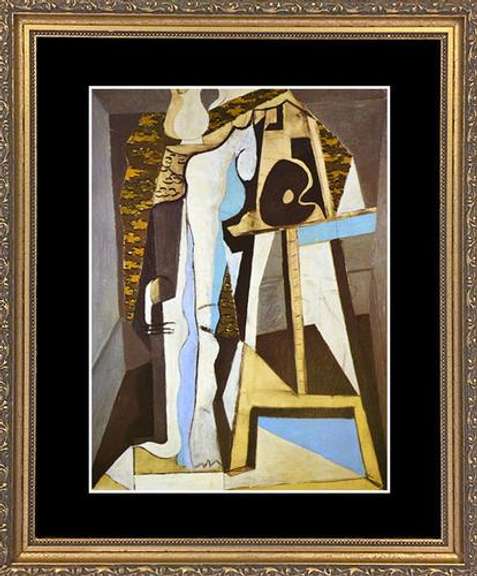 Pablo Picasso, Interior With Easel