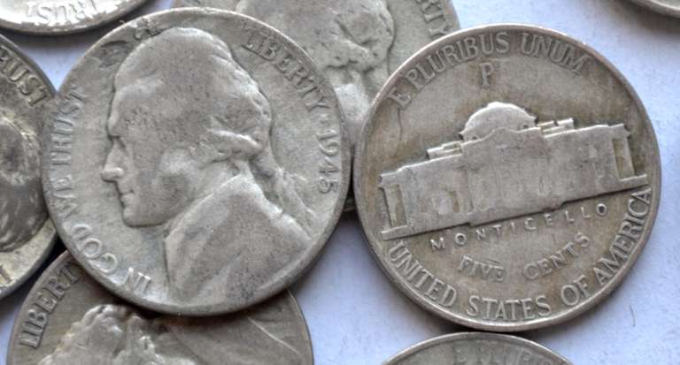 40 Unsearched Silver War Nickels