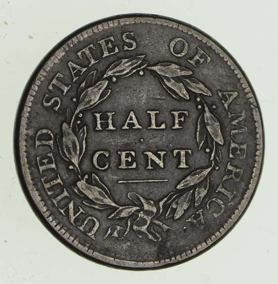1810 Classic Head Half Cent - Circulated