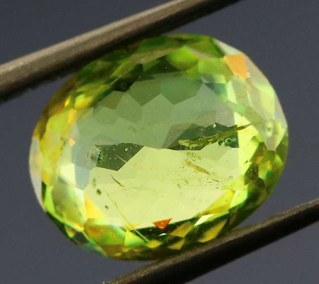 Glittering 1.14ct rainbow flashing Sphene