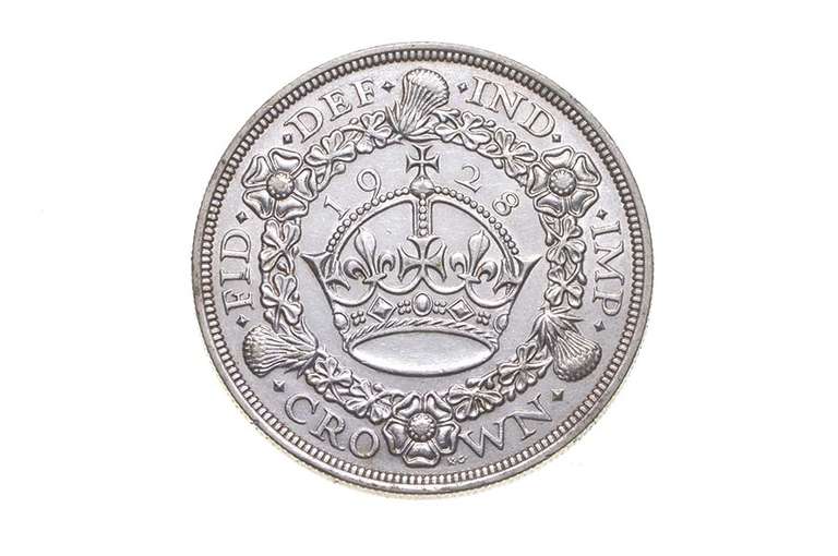 1928 Great Britain 1 Crown