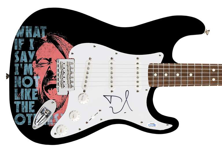 Dave Grohl Autographed Signed Custom Photo Graphics Guitar ACOA