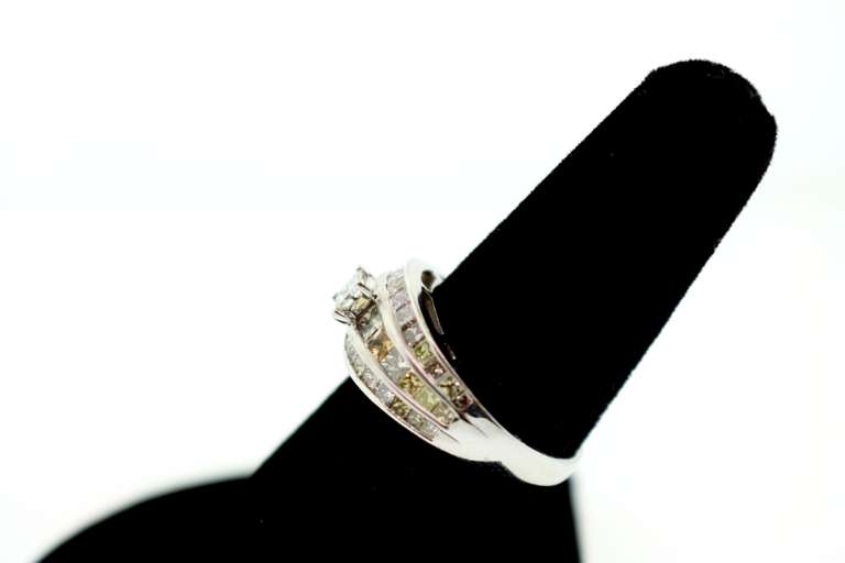 18kt Princess Diamond Ring