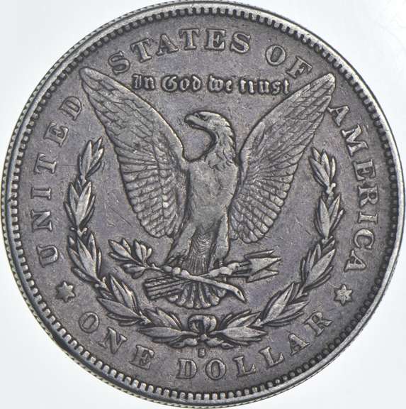 1879-S Morgan Silver Dollar Type 1878 78 Reverse