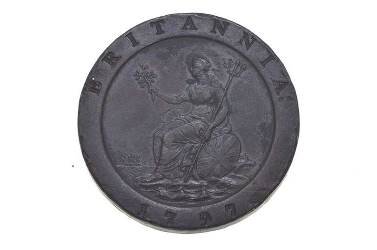 1797 United Kingdom 2 Pence