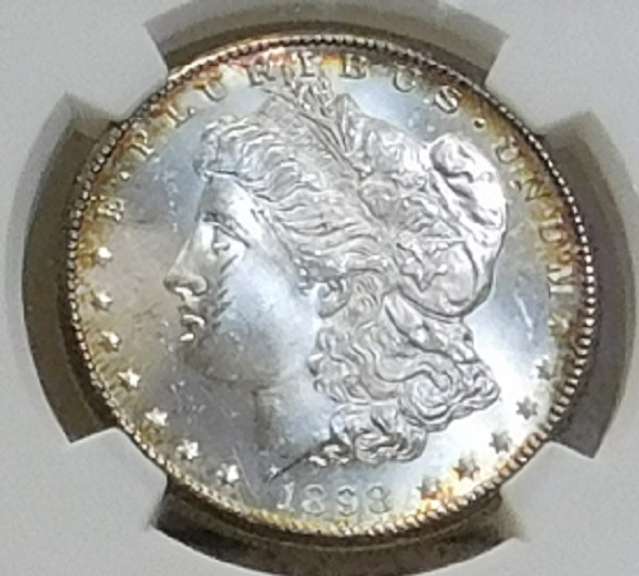 1898-O Morgan Dol NGC MS-63 PQ