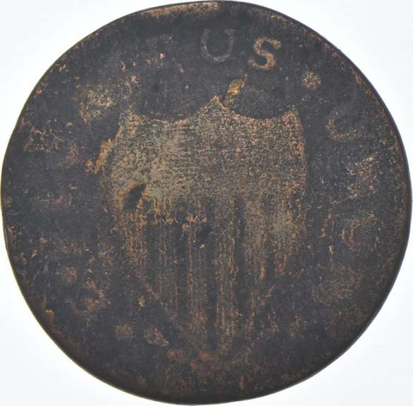 1787 United States Pre-Federal New Jersey Dollar Large Cent - Copper