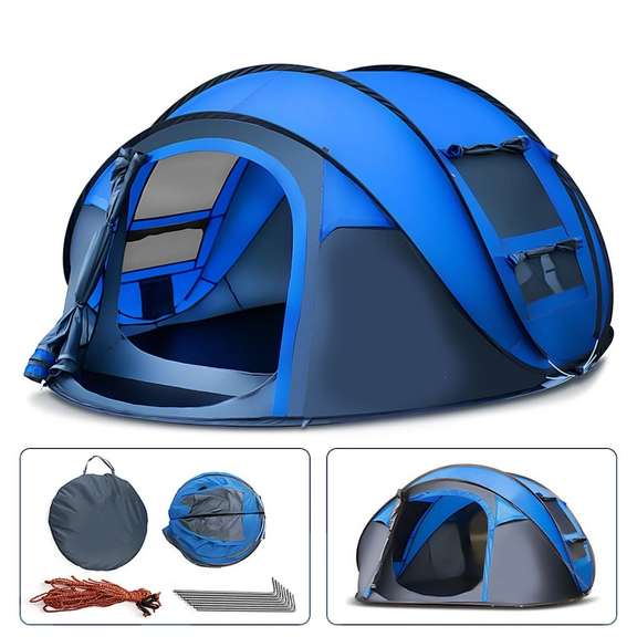 3-4 Persons Camping Tent Automatic Opening
