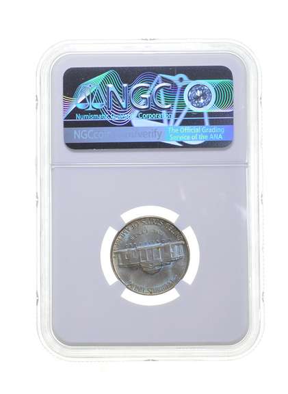 MS65 1950-D Jefferson Nickel - Graded NGC
