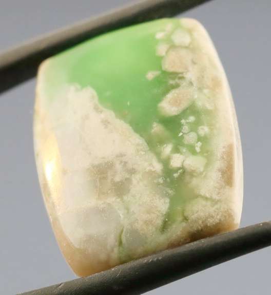 Neat 12.97ct multi-colored Crandallite and Variscite cabochon
