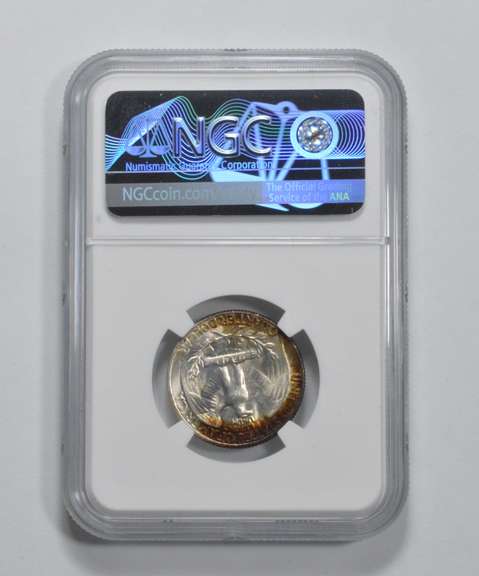 MS66 1945 Washington Quarter - Graded NGC