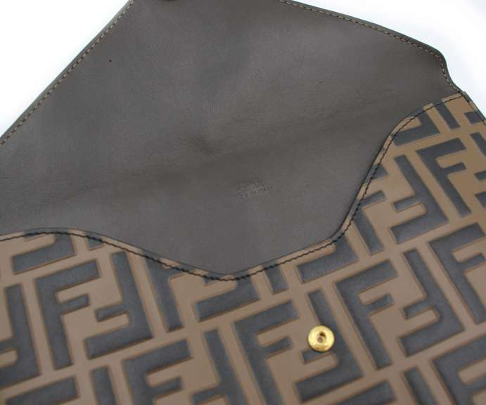 Fendi Fiat Leather Pouch